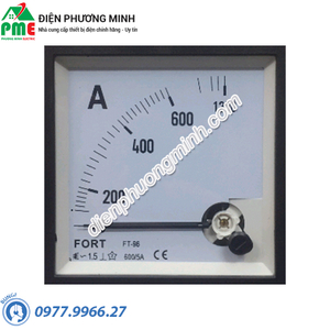 Đồng hồ Ampermeter Fort FT-96A 0-600A