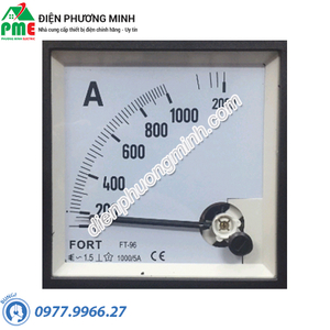 Đồng hồ Ampermeter FT-72A 0-1000A