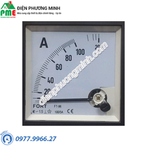 Đồng hồ Ampermeter FT-72A 0-100A