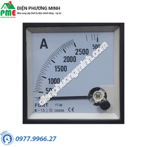 Đồng hồ Ampermeter FT-72A 0-2500A