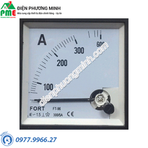 Đồng hồ Ampermeter FT-72A 0-300A