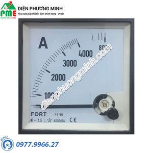 Đồng hồ Ampermeter FT-72A 0-4000A