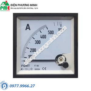 Đồng hồ Ampermeter FT-72A 0-500A