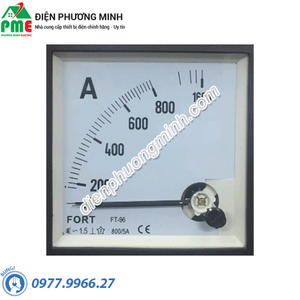 Đồng hồ Ampermeter FT-72A 0-800A