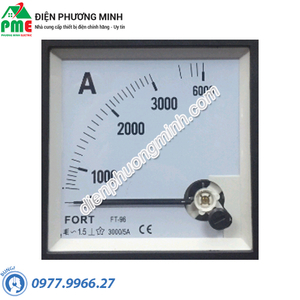 Đồng hồ Ampermeter FT-96A 0-3000A
