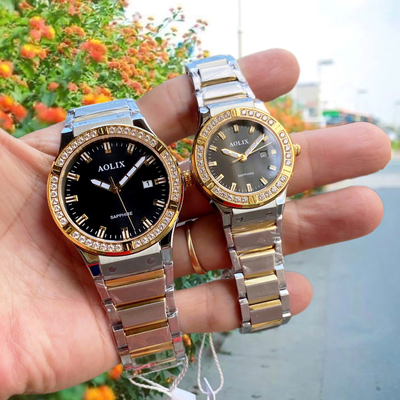 Dông Hồ Cặp Đôi Aolix AL9203G và AL9203L – Nâng tầm phong cách, gắn kết yêu thương