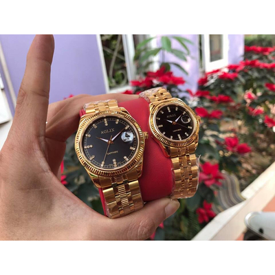 Đồng hồ cặp đôi chính hãng Aolix al 9145 - mkd
