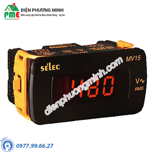 Đồng hồ đo điện áp Selec - Model MV15 (48x96)