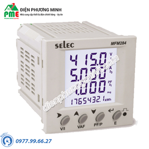 Đồng hồ đo điện đa chức năng Selec - Model MFM284 (72x72)