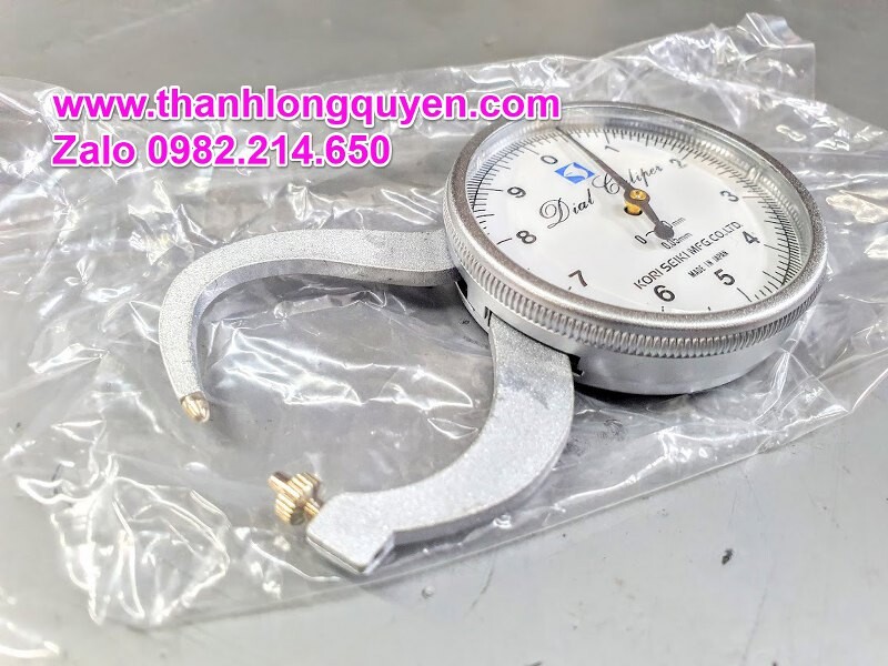Đồng hồ đo độ dày thành ống kori seiki 0-10mm