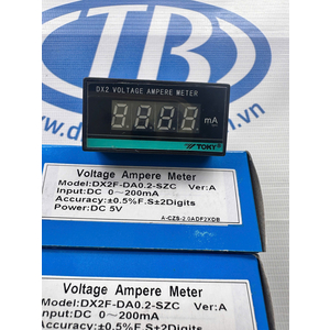 Đồng hồ đo dòng DX2F-DA0.2-SZC(0-200mA)