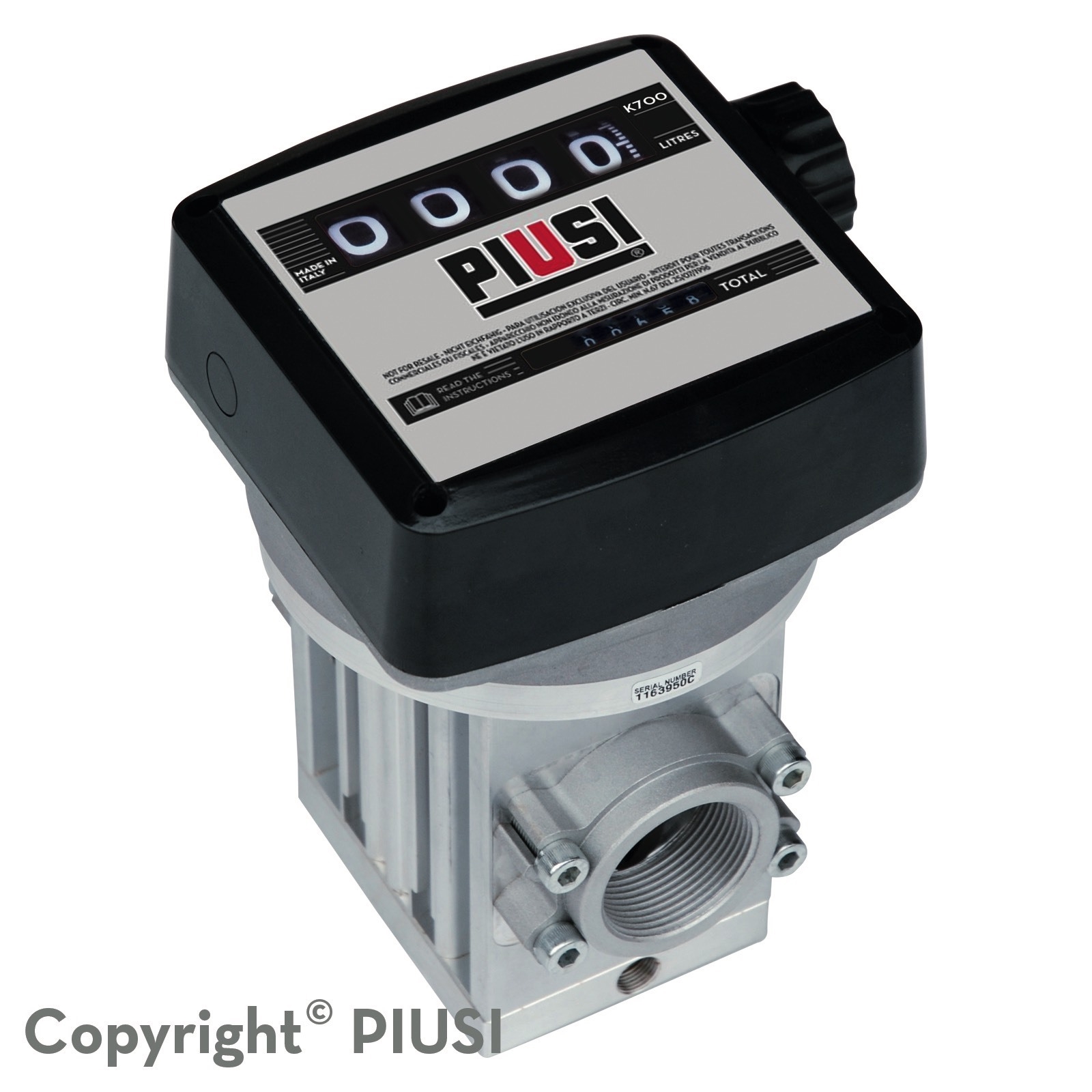 Đồng hồ đo dầu diesel Piusi K700M