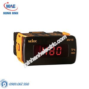 Đồng hồ đo - Model MV15 : Đồng hồ volt hiện số 48x96