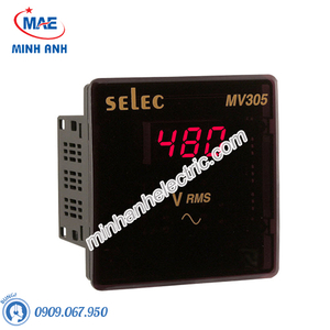 Đồng hồ đo - Model MV305 : Đồng hồ volt hiện số 96x96