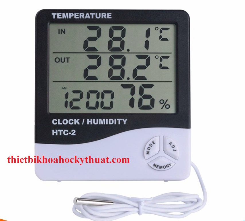 Đồng hồ đo nhiệt độ, độ ẩm HTC-2