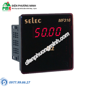 Đồng hồ đo tần số Selec - Model MF316 (96x96)