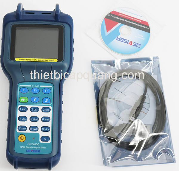 Đồng hồ đo tín hiệu truyền hình Deviser DS2400Q