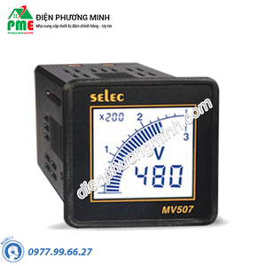 Đồng hồ đo điện áp Selec - Model MV507 (48x48)