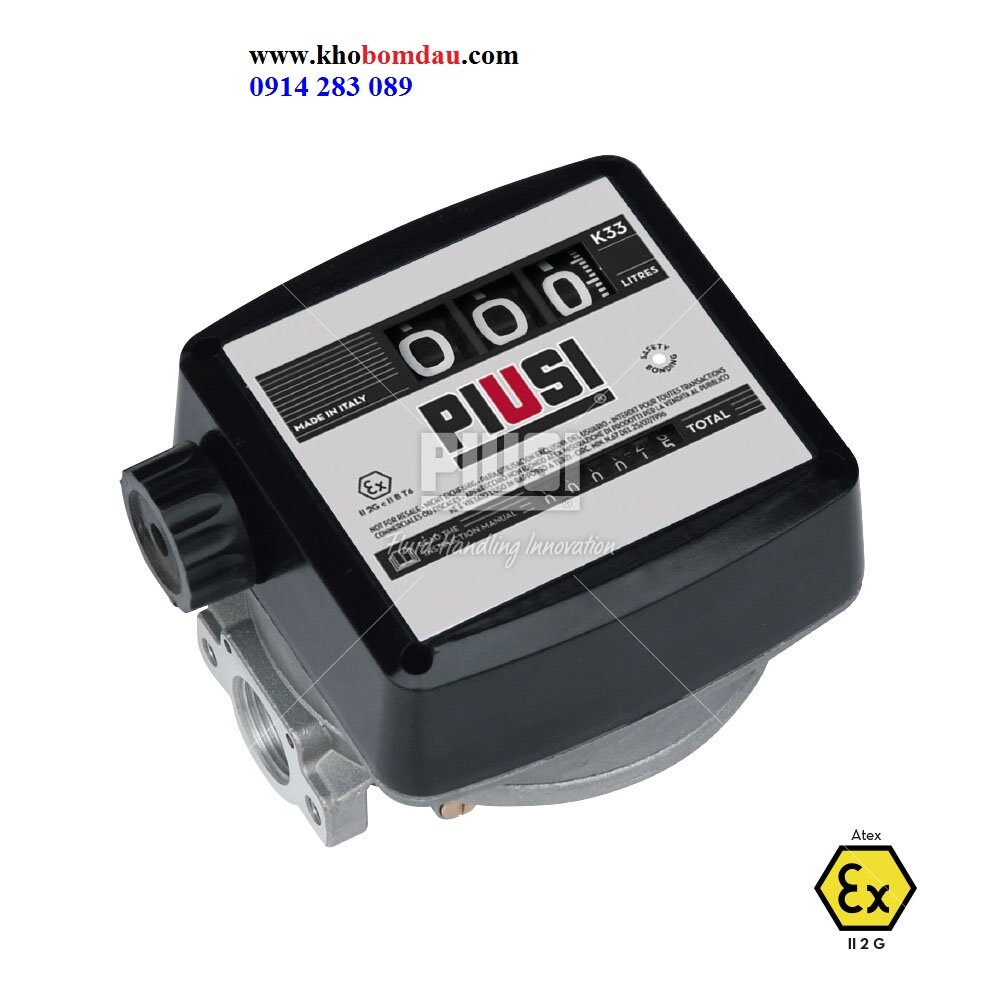 Đồng hồ đo xăng dầu Piusi K33 ATEX