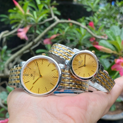 ĐỒNG HỒ CẶP NEOS N-40577M DÂY THÉP | SKV