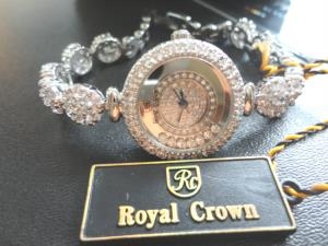 RC-5308 jewelry,Royal crown,Đồng hồ lắc nữ,chính hãng,đính đá - hieutin.com