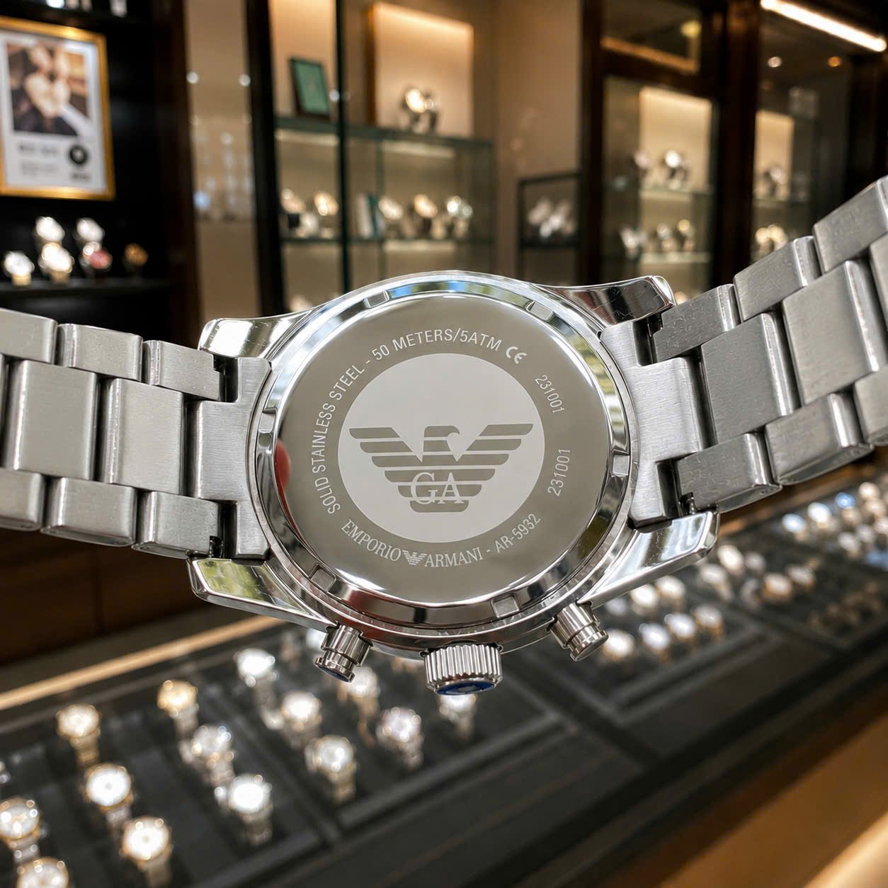 Đồng Hồ Nam Emporio Armani AR5932 – Đánh Thức Bản Lĩnh, Khẳng Định Khí Chất