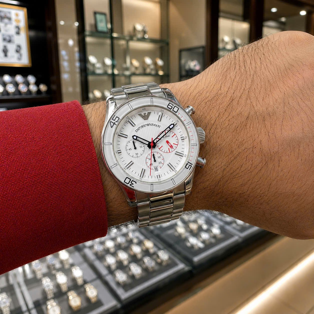 Đồng Hồ Nam Emporio Armani AR5932 – Đánh Thức Bản Lĩnh, Khẳng Định Khí Chất
