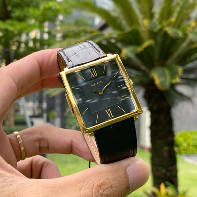 ĐỒNG HỒ NEOS DÂY DA N-40674M