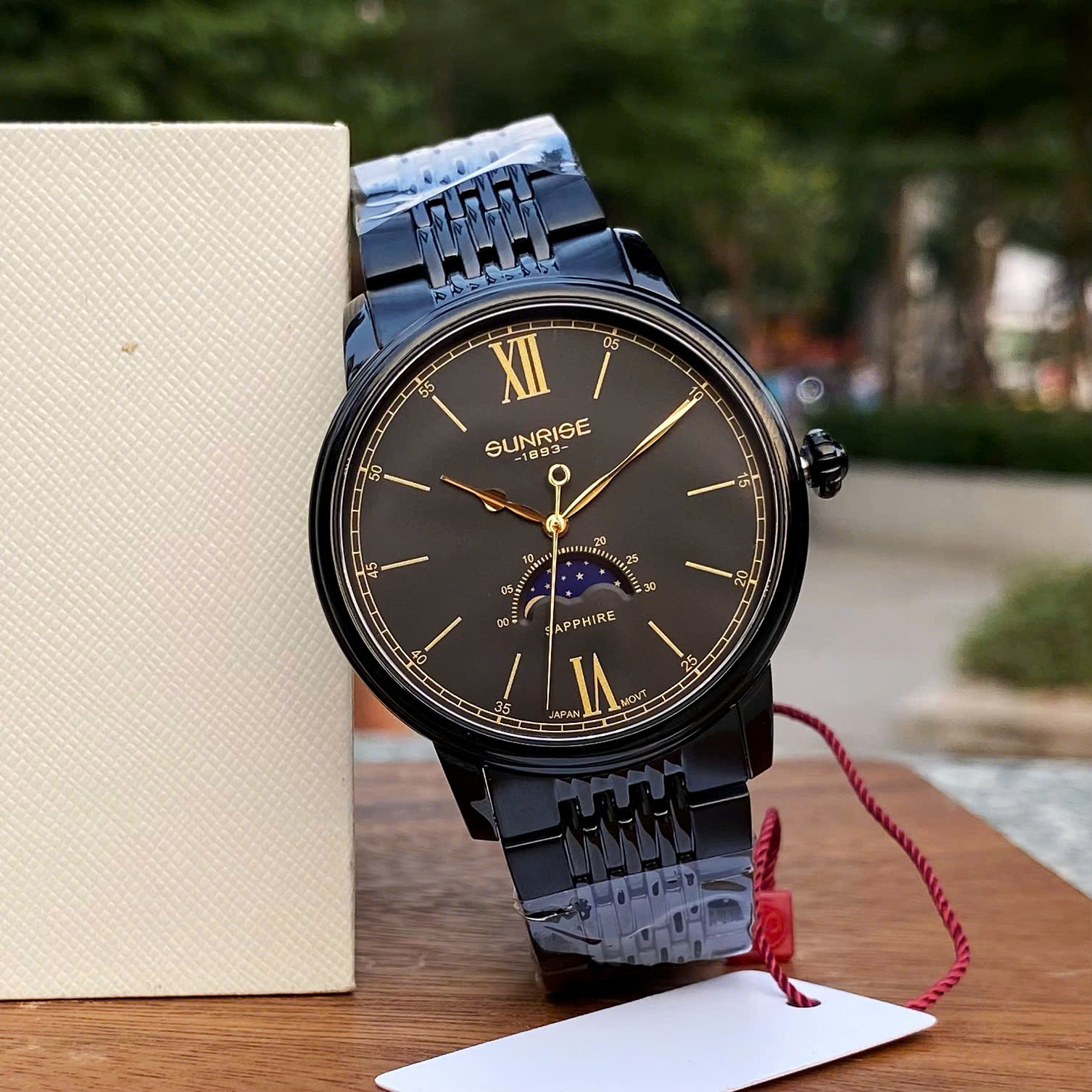 Đồng Hồ Nam Sunrise 1346SA: Sắc Xanh Lục Bảo Đẳng Cấp & Sang Trọng