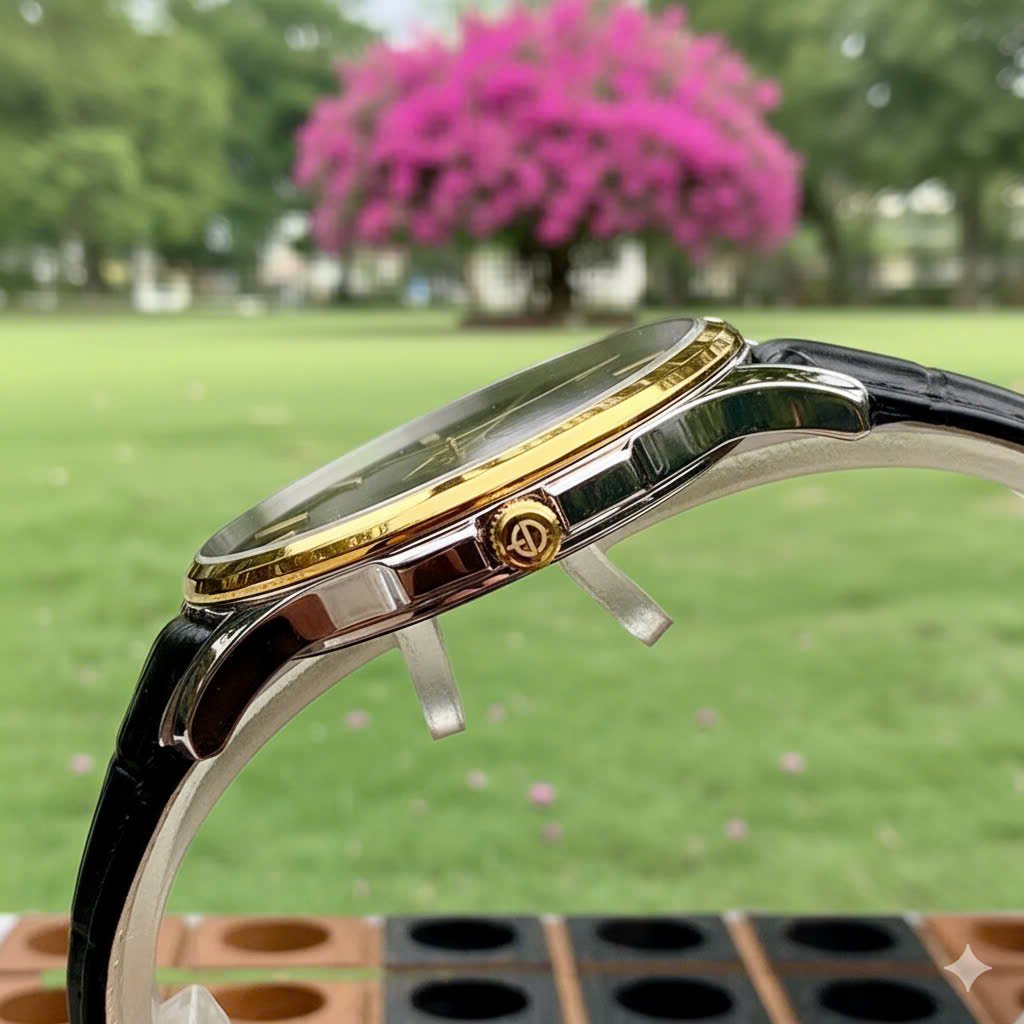 Đồng Hồ Nam Sunrise Dây Da 1143PB - Lịch Lãm Nơi Công Sở