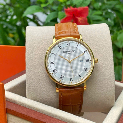 ĐỒNG HỒ NAM SUNRISE DÂY DA 1257PA CHÍNH HÃNG