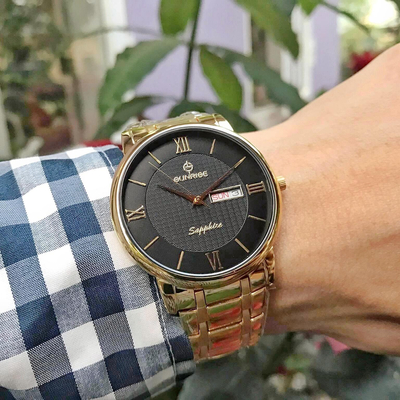 SUNRISE DM649SWA | ĐỒNG HỒ NAM 2 LỊCH