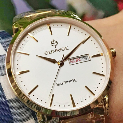 SUNRISE DM749SWA | ĐỒNG HỒ NAM 2 LỊCH