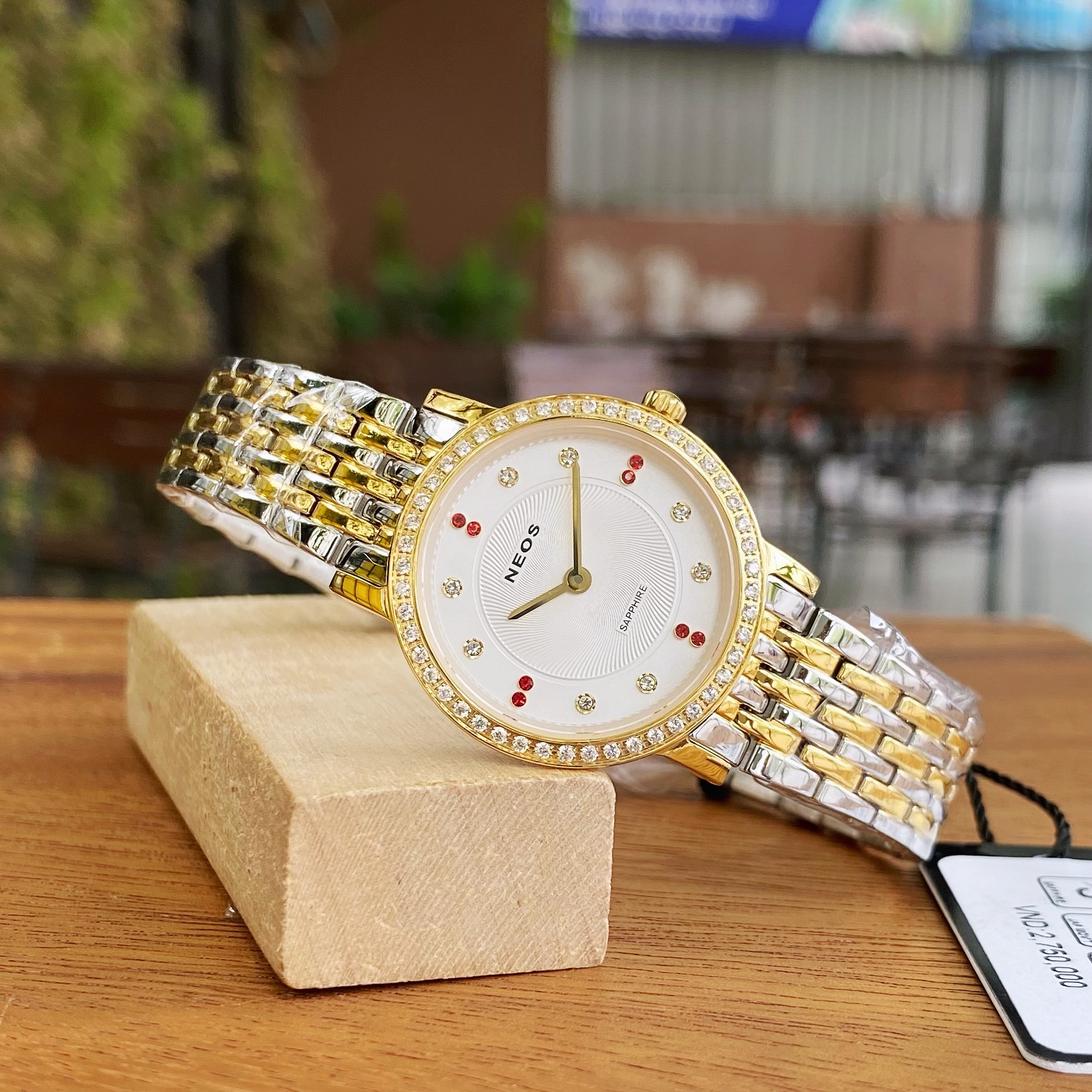 Đồng Hồ Neos Nữ Đính Đá N-40577A-HA