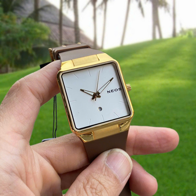 Đồng hồ Neos Ultra Slim N-40704M Dây Cao Su