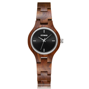 Đồng Hồ gỗ phong thủy Nữ STARKE SK105AL Gỗ paorosa-1