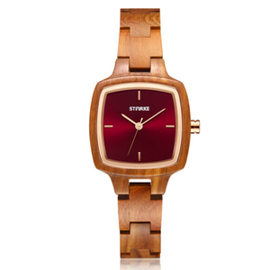 Đồng Hồ Nữ gỗ phong thủy STARKE SK106AL Gỗ Paorosa