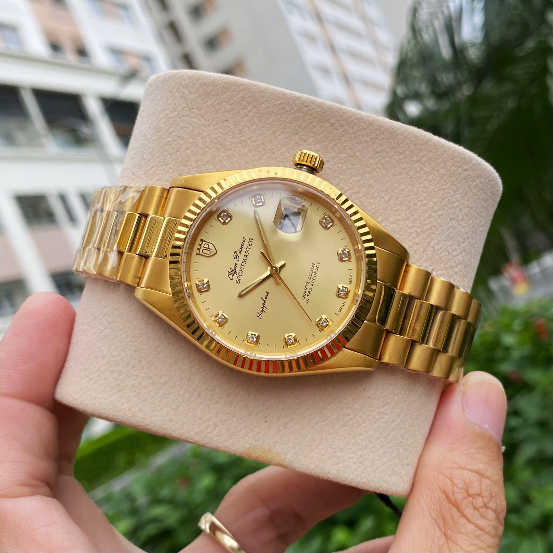 Đồng Hồ Olym Pianus OP89022GK-V: Tiểu Rolex Full Gold - Khẳng Định Bản Lĩnh Quý Ông