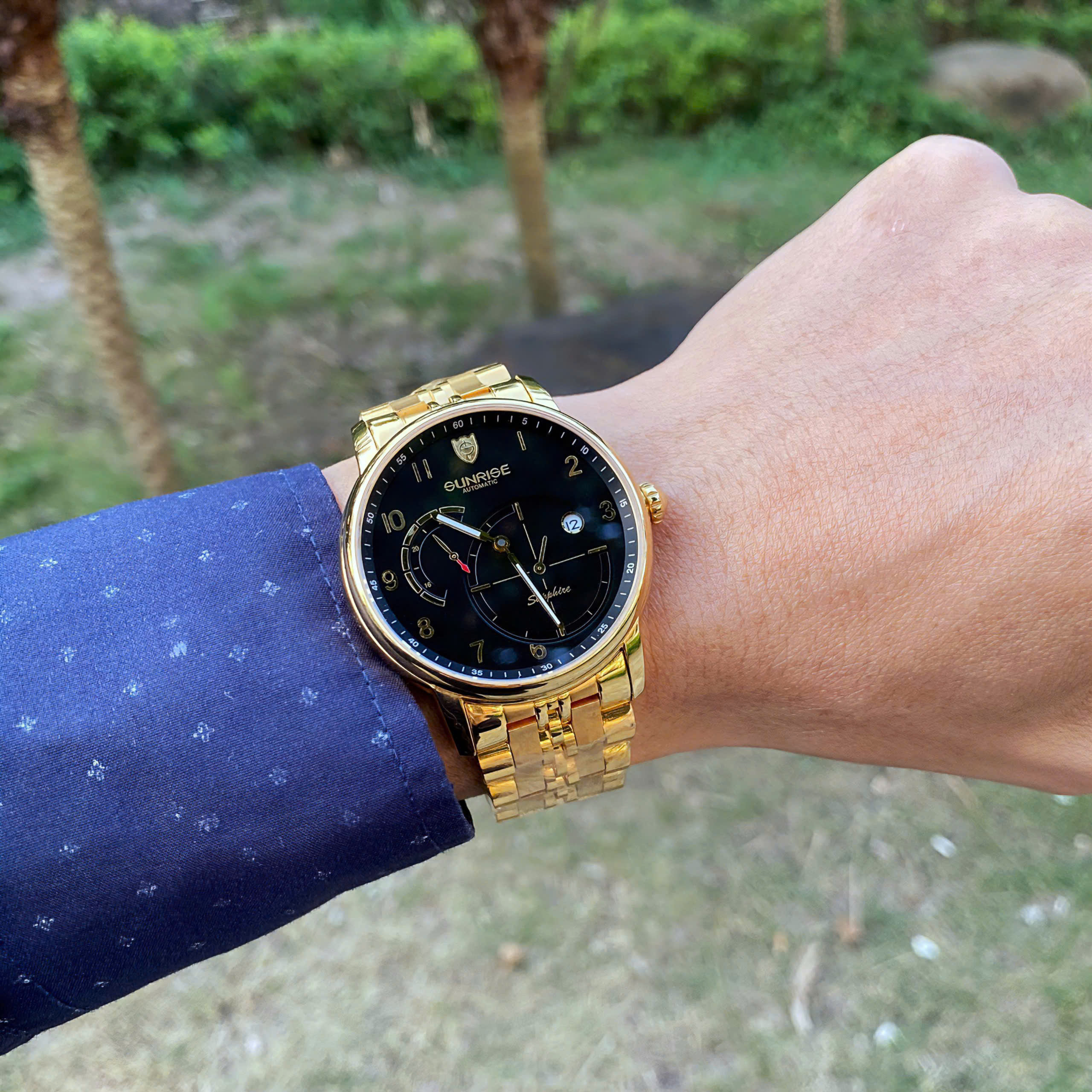 ĐỒNG HỒ SUNRISE NAM 7001SB