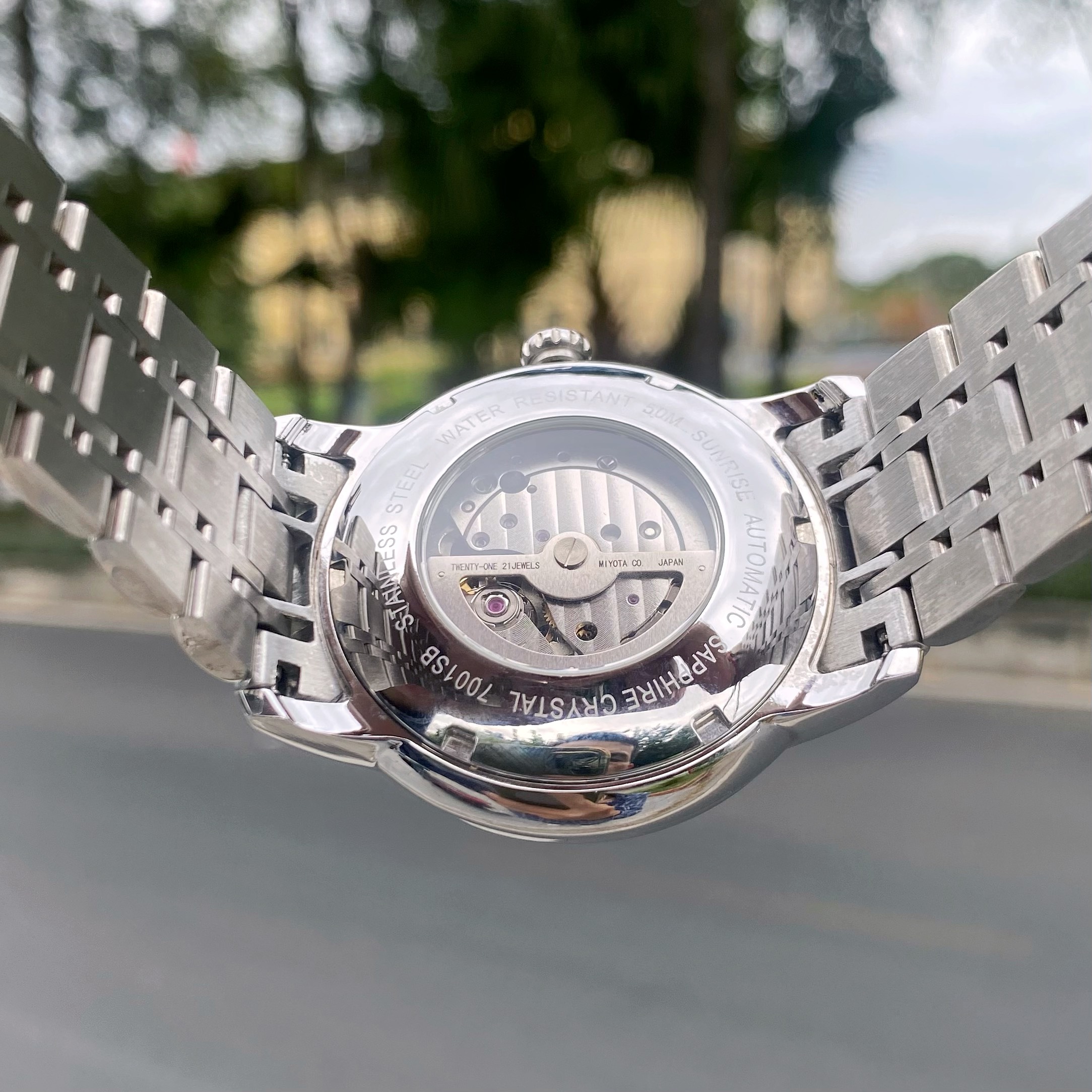 ĐỒNG HỒ SUNRISE NAM 7001SB