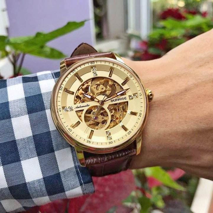 ĐỒNG HỒ SUNRISE CƠ 7001PA CHÍNH HÃNG