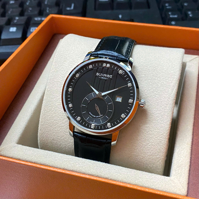 ĐỒNG HỒ SUNRISE DÂY DA 1165PA CHÍNH HÃNG