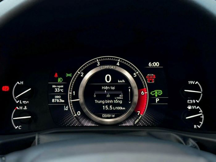 Đồng hồ thông tin Lexus LX 600 F Sport