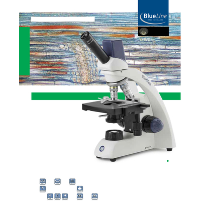 Kính hiển vi kỹ thuật số - Dòng BioBlue tích hợp camera 3.2 MP USB-2