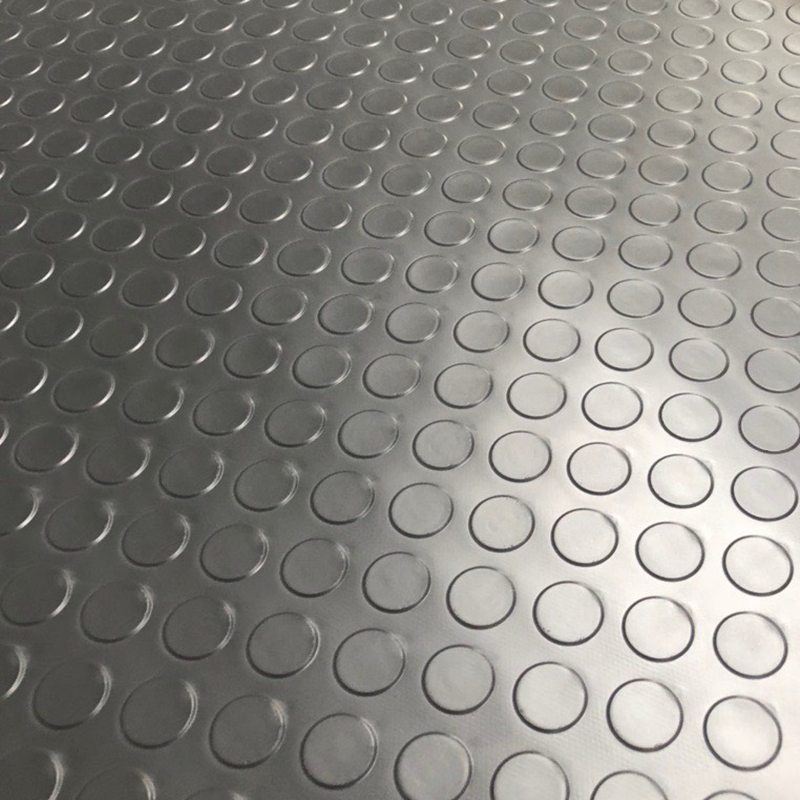 Thảm su trải sàn chống trơn vân nút tròn 1.2mx15m loại H003 HNO