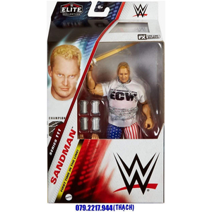 [ĐỢT 3 - ĐẶT HÀNG TRƯỚC] WWE SANDMAN - ELITE 111 (CHASE VARIANT)