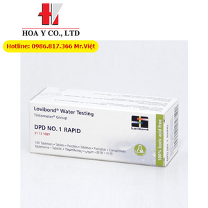 Thuốc thử CHLORIDE T1 Lovibond 515910BT đo Chloride 5-250 mg/l