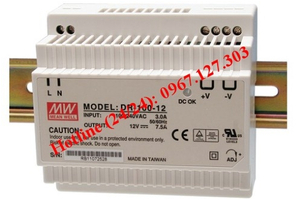 MEAN WELL DINRAIL DR-100-12, DR-100-15, DR-100-24