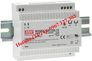 MEAN WELL DINRAIL DR-100-12, DR-100-15, DR-100-24