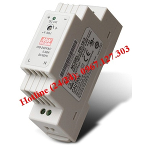 MEAN WELL DINRAIL DR-15-5, DR-15-12, DR-15-15, DR-15-24